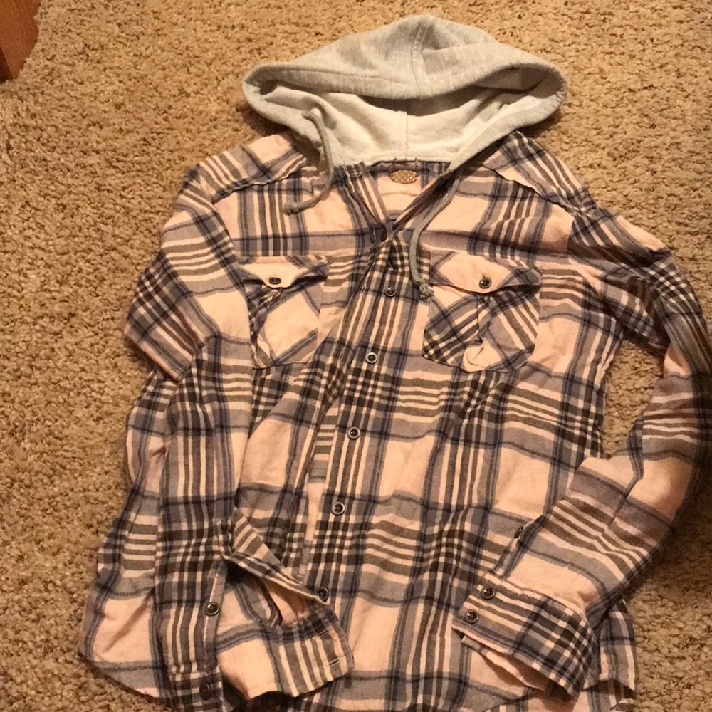Plaid sweater